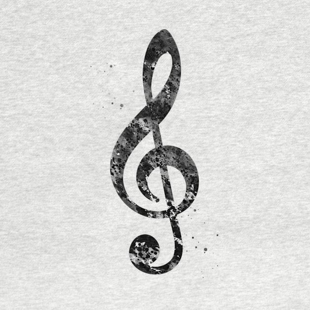 Treble Clef by erzebeth